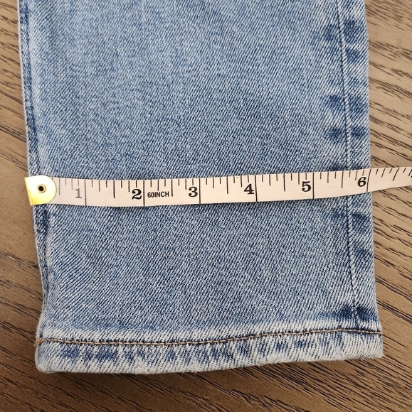 American Eagle High Rise Mom Skinny Jeans Womens Size 2 Medium Demin Wash - Picture 11 of 11